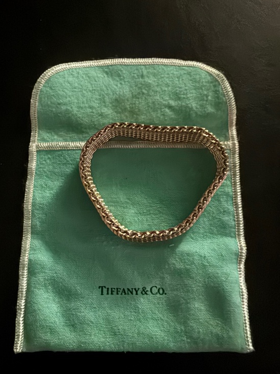 Tiffany & Co. Jewelry - Tiffany & Co. Somerset Silver 925 Mesh Bracelet